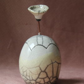 Boîte Primevère en Raku “VENDU”